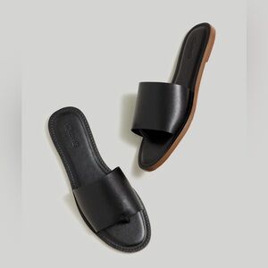 Madewell The Boardwalk Post Slide Sandal size 7